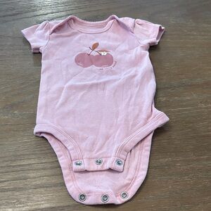 Carter's Pink Apple Bodysuit